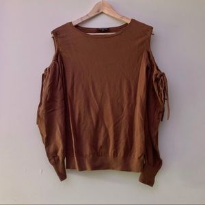 Express Cold Shoulder Sweater